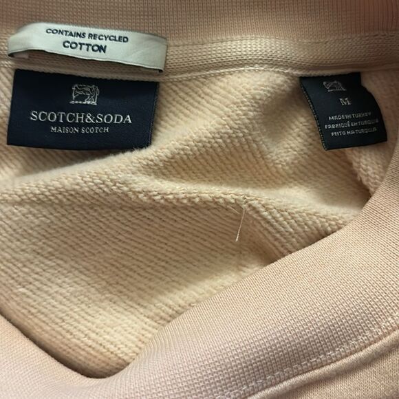 Scotch & Soda Twist-Front Sweatshirt Size M - Picture 7 of 7